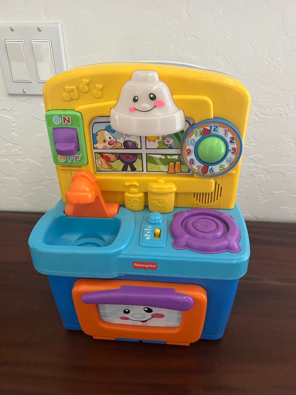 Fisher Price Laugh & Learn Kitchen Toddler Playset w/Music Lights